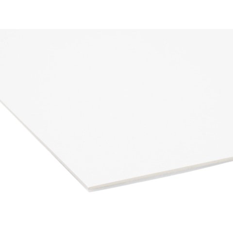 Serigraphy board, white 1,0 x 750 x 1000 (long grain), ca. 575 g/m²