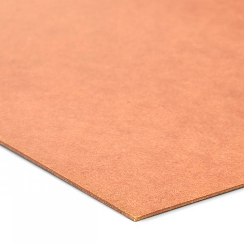 Cartón prespán marrón-naranja 1,0 x 655 x 1000, aprox. 1250 g/m²