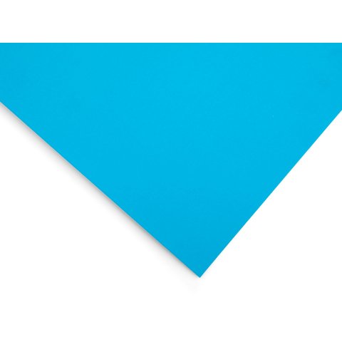 Cartulina para carteles, de color 380 g/m², 680 x 960, azul capri (34)