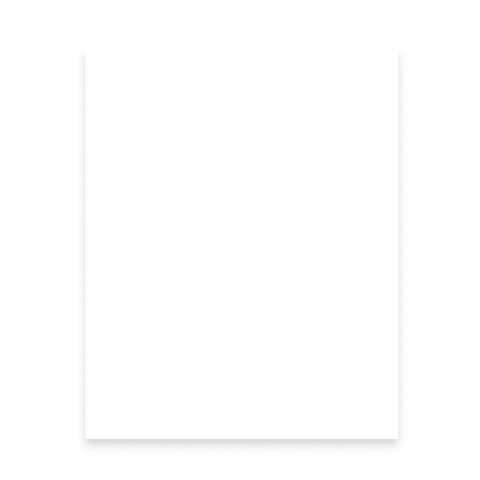 Plakatkarton farbig 380 g/m², 480 x 680, weiß