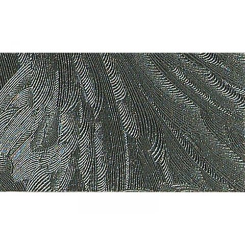 Cartulina gofrada Barroco, efecto metálico irisado 230 g/m², 500 x 700, negro