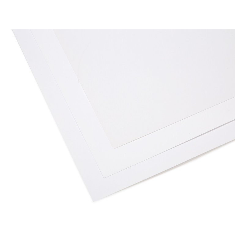Carta/cartone bianco, patinata opaca
