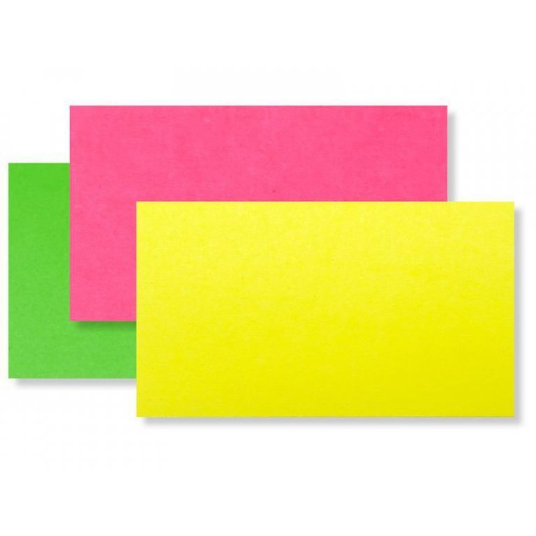 Tonzeichenpapier farbig, fluoreszierend