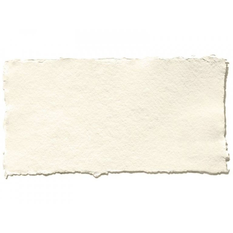 Carta fibre di cotone Khadi, bianca