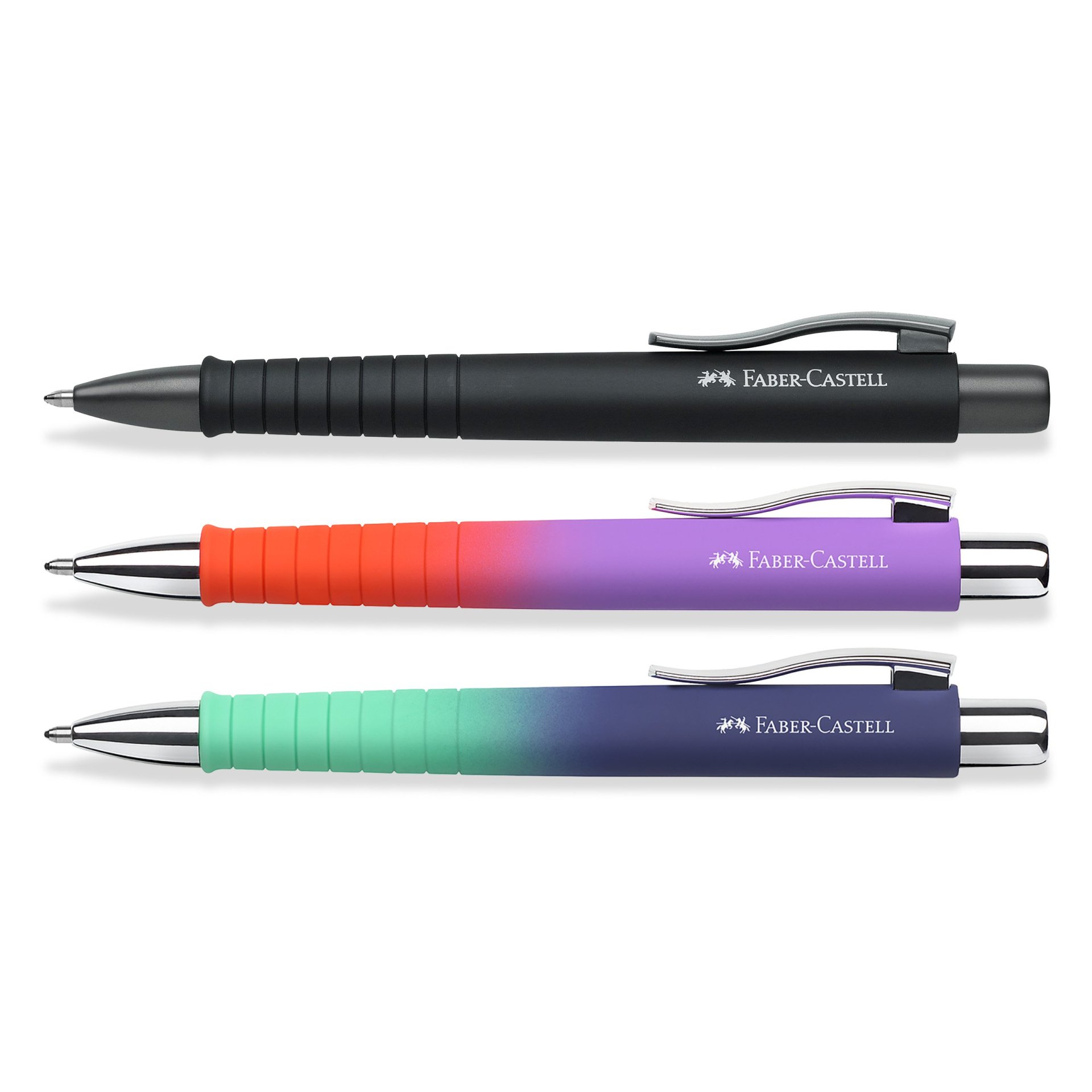 Penna a sfera Poly Ball Colours, XB, nera