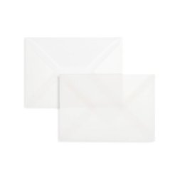 Transparentpapier Kuverts