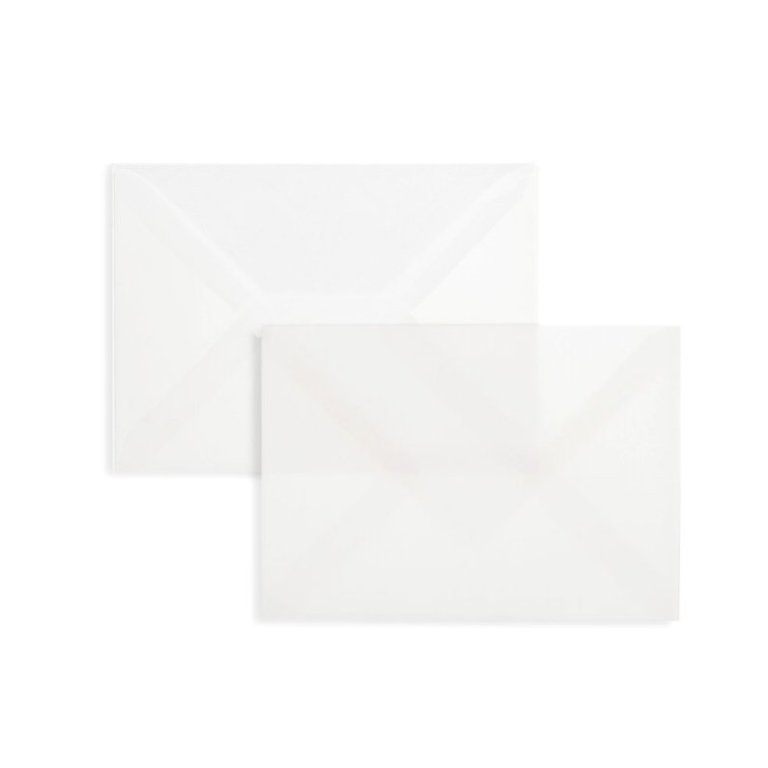 Transparentpapier Kuverts
