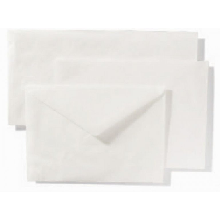 Glassine paper envelopes