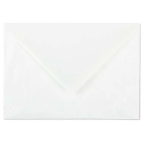 Pergamynpapier Kuverts DIN C6, 162 x 114
