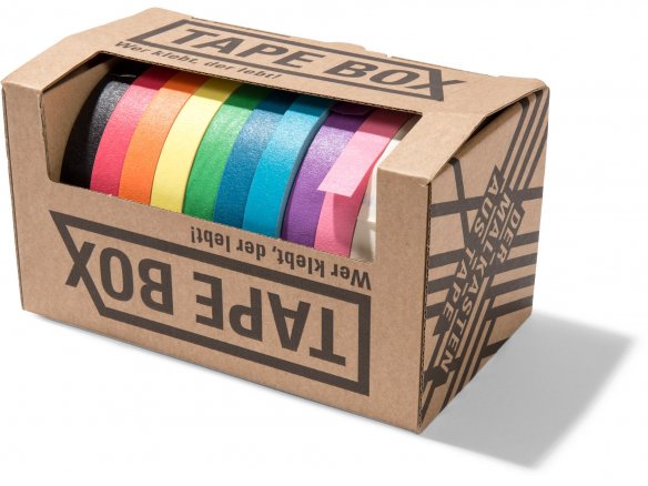 Caja de Pintura para Juego de Arte en Cinta