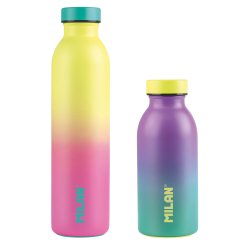 Milan Stainless Steel Insulated Bottle, Sunset