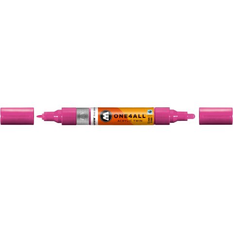Molotow One4all Acrylic Twin marker Line width 1.5 / 4 mm, magenta (232)
