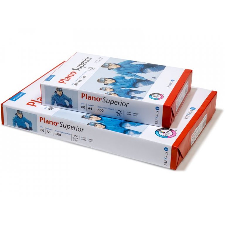 Carta per fotocopiatrici, Plano Superior