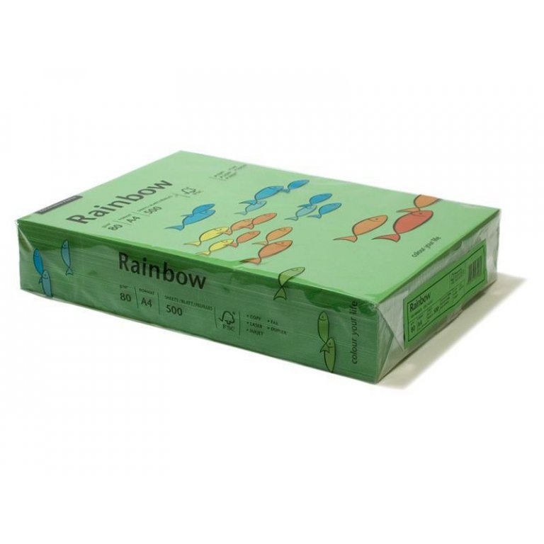 Rainbow colour copy paper
