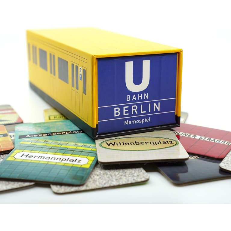 Memo game subway Berlin