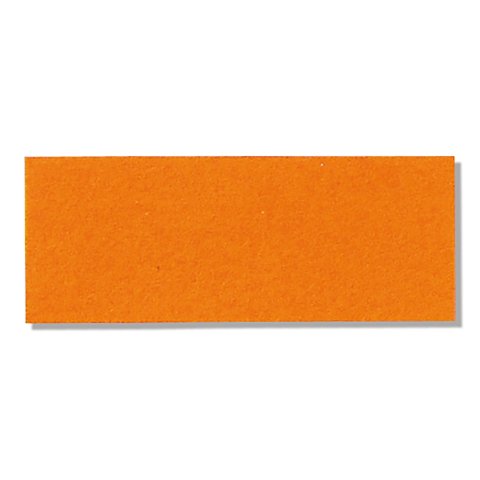 Artoz 1001 Tischkarte, farbig 220 g/m², 100 x 45, 5 Stück, orange