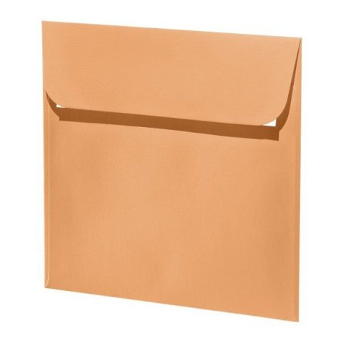 Artoz 1001 square envelopes, w/o lining, coloured 160 x 160, 5 pieces, mango