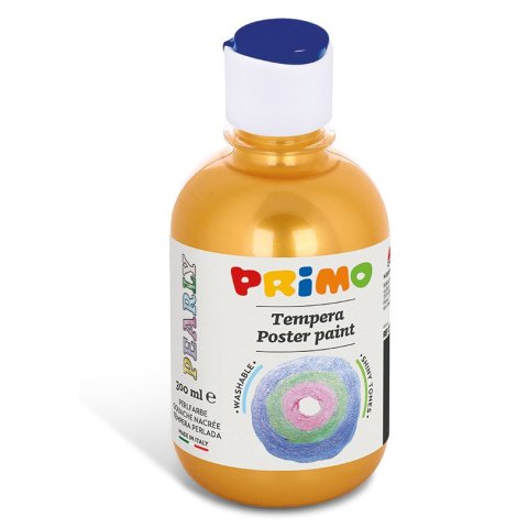 Primo school paint, Ready Mix 300 ml, with dosing cap, pearl yellow (210)
