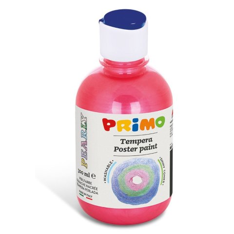 Primo Schulmalfarbe, Ready Mix 300 ml, mit Dosierverschluss, pearlrot (300)