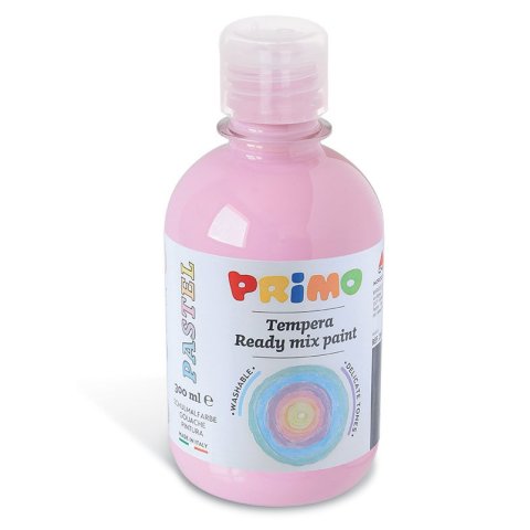 Primo pintura escolar para colorear, Ready Mix 300 ml, con tapón dosificador, rosa pastel (333)