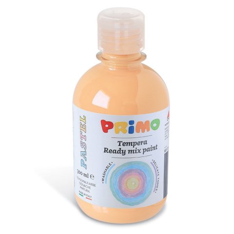 Primo school paint, Ready Mix 300 ml, with dosing cap, pastel apricot(334)