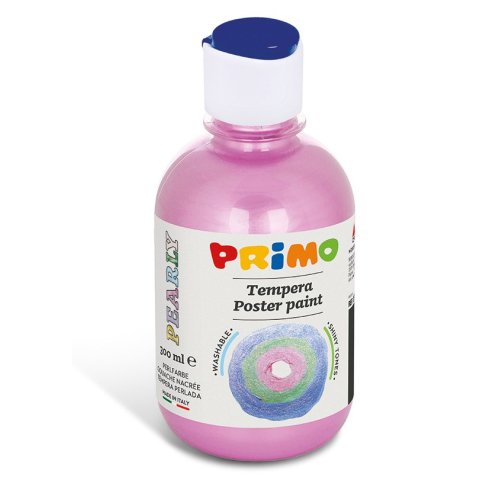 Primo pintura escolar para colorear, Ready Mix 300 ml, con tapón dosificador, rosa perla (330)
