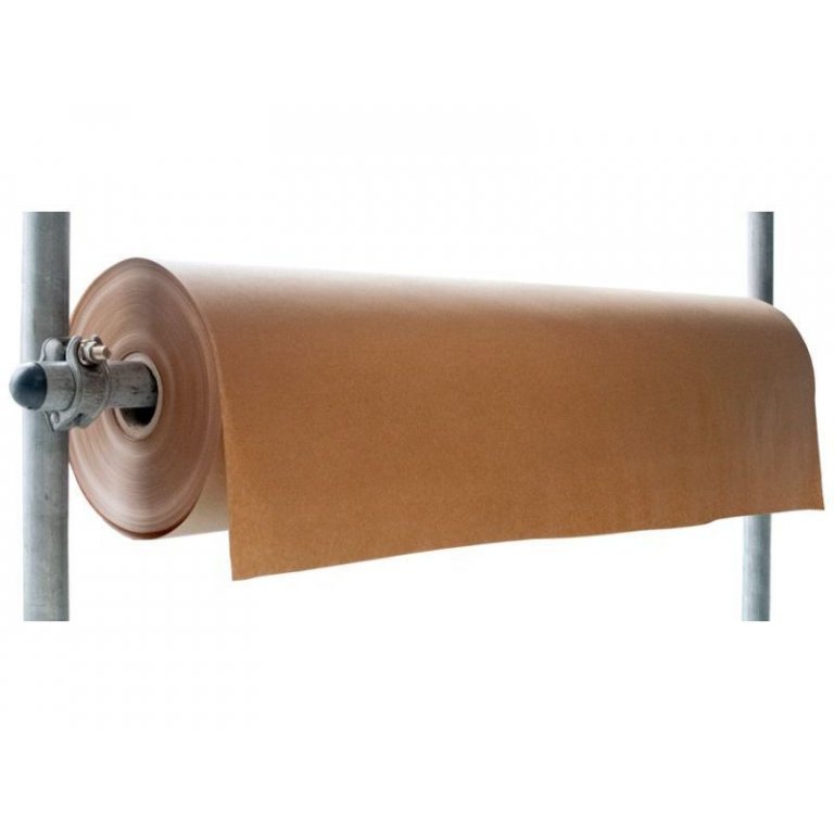 Packing paper, large rolls, brown
