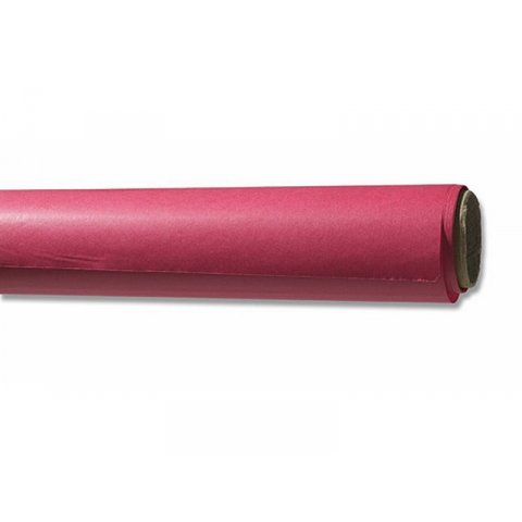 Flower tissue paper roll, coloured, moisture-proof 22 g/m², w=500, l=5 m, cerise