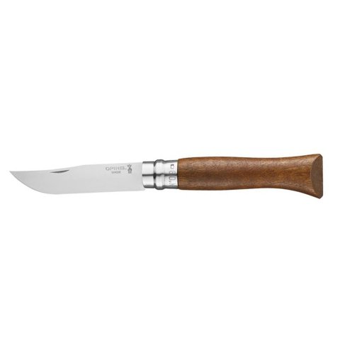 Opinel Taschenmesser Edelstahl Nr. 9 rostfrei, Klinge 90 mm, Walnussholz