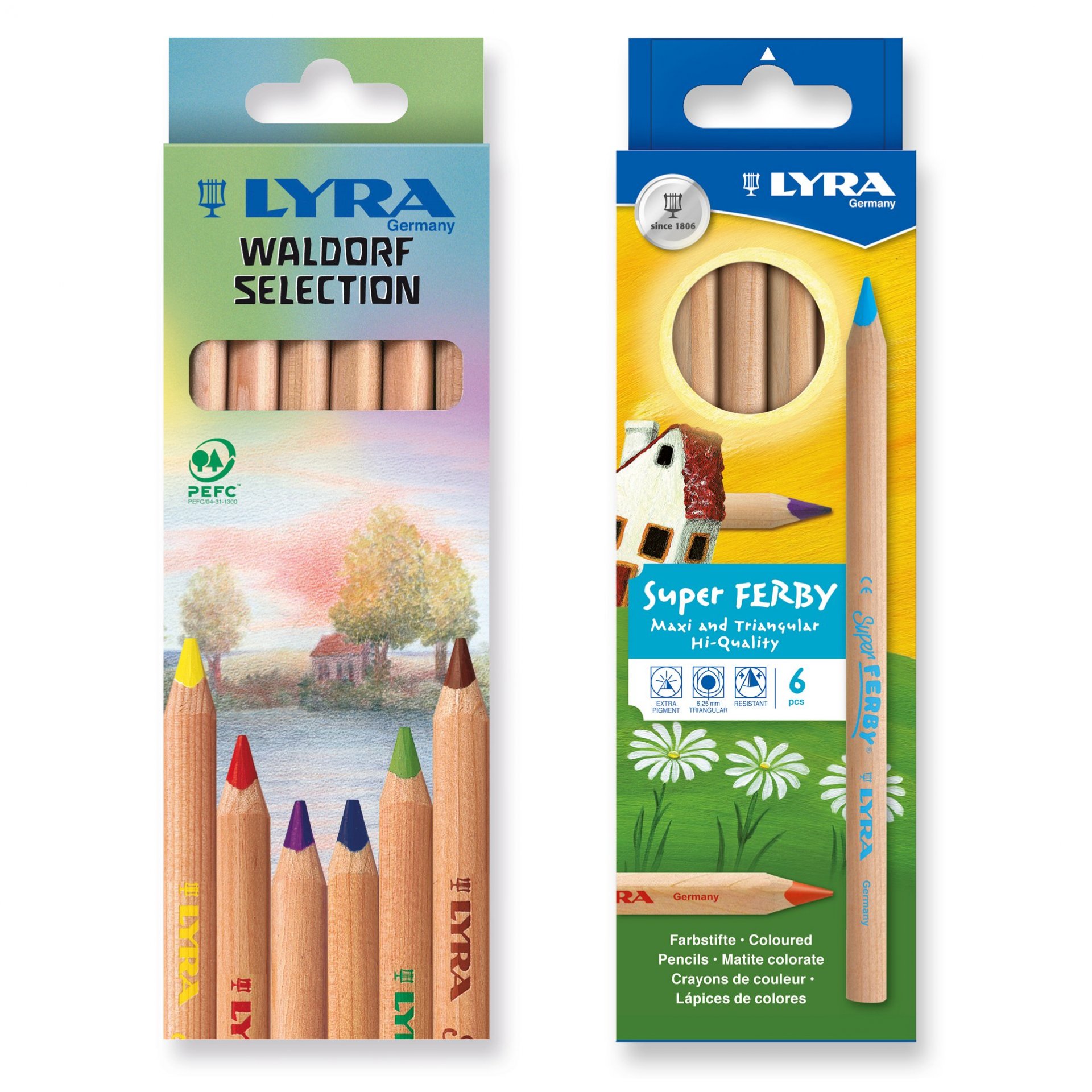 HC157163 - LYRA Groove Triangular Colouring Pencils - Box of 96
