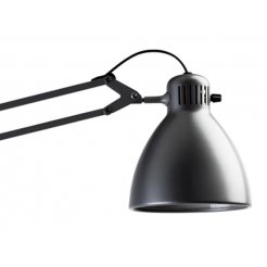 Lámpara para el puesto de trabajo Luxo L-1 para lámparas incandescentes de hasta 20 W, negras, satinadas