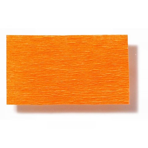 Handicraft crepe paper rolls, coloured 32 g/m², w=500, l=2.5 m, bright red-orange
