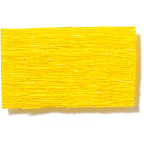 Florist quality crepe paper rolls, coloured 128 g/m², w=500, l=2.5 m, yellow