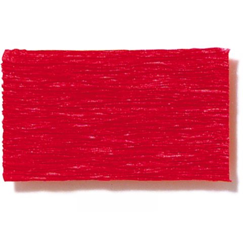 Florist quality crepe paper rolls, coloured 128 g/m², w=500, l=2.5 m, red