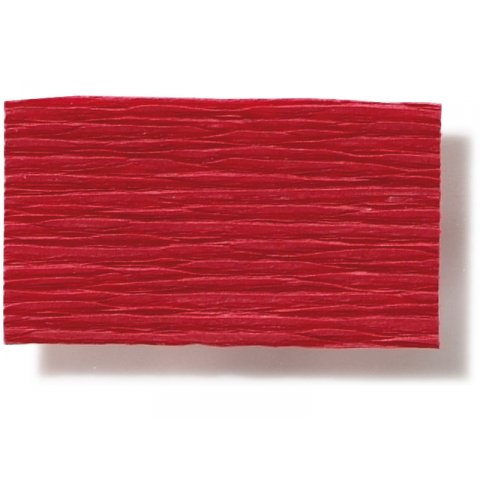 Rollos de papel crespón para flores, color 128 g/m², b=500, l=2,5 m, rojo oscuro