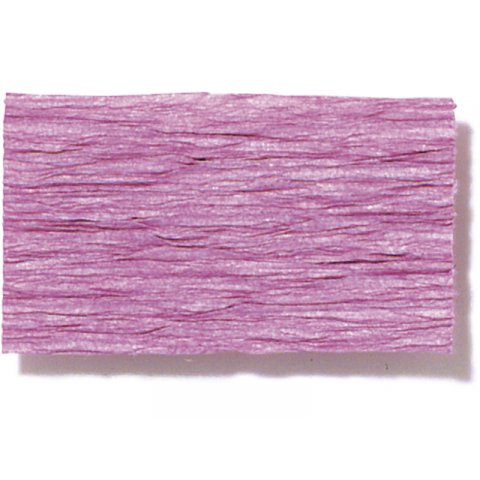 Rollos de papel crespón para flores, color 128 g/m², b=500, l=2,5 m, lila pastel