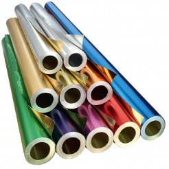 Alu-Bastelfolie Rollen, farbig