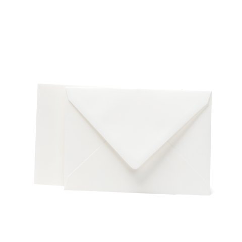 Rivoli Briefpapier Kuverts DIN C6 114 x 162 mm, 10 Stück, 120 g/m², weiß