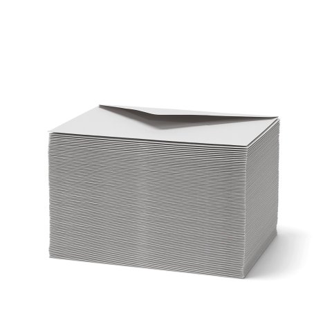 Rivoli Briefpapier Kuverts DIN C6 114 x 162 mm, 100 Stück, 120 g/m², hellgrau
