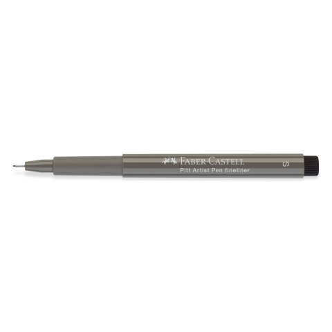 Faber-Castell Pitt Artist Pen S Tuschestift, superfein 0,3 mm, warmgrau IV