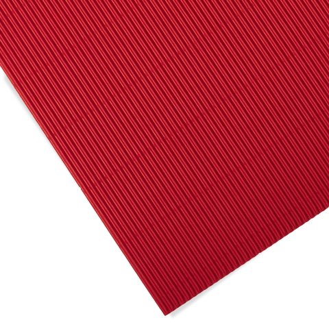 Mikrowellpappe einseitig, Bogen, farbig 500 x 700, rubinrot