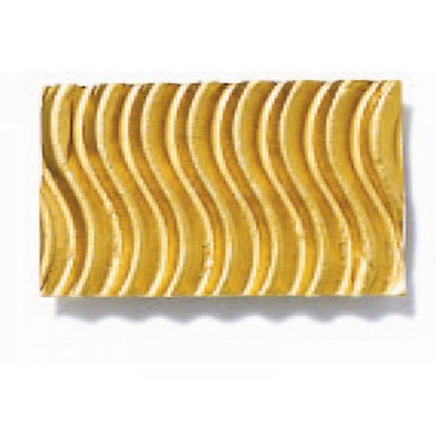 3D-corrugated paper, one-sided, sheet, metallic 500 x 700, gold