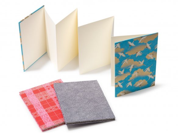 Foto Leporello papel japonés Chiyogami
