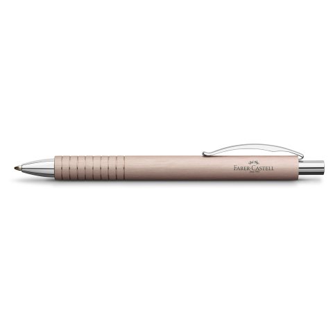 Penna a sfera Faber-Castell Essentio Alluminio Colore alloggiamento: rosato