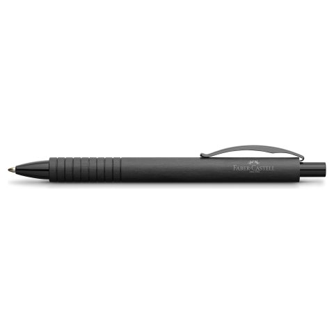 Faber-Castell Essentio Aluminium ballpoint pen barrel colour: black