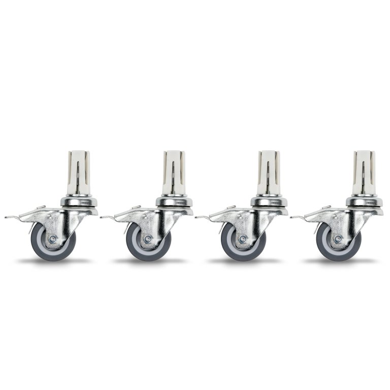 Castors for table frame M