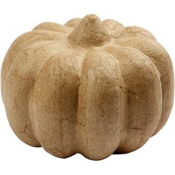 Calabaza de papel maché