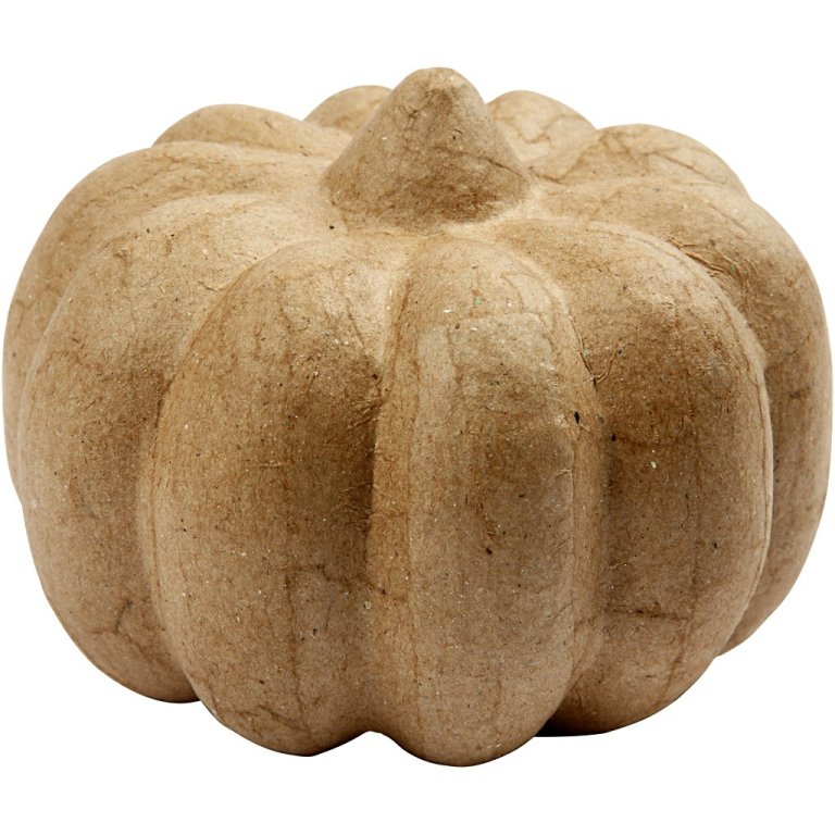 Calabaza de papel maché