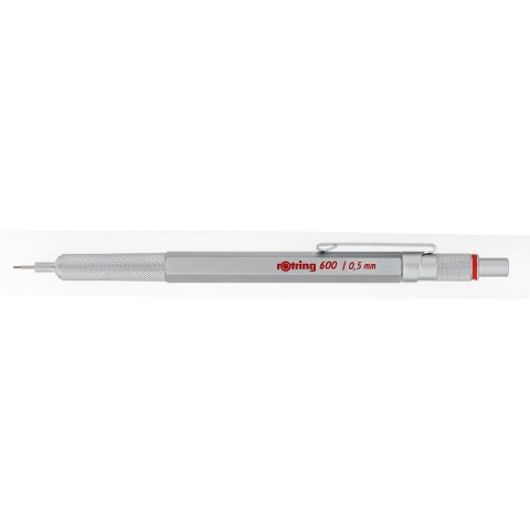 Rotring mechanical pencil 600 0,5 mm, silver