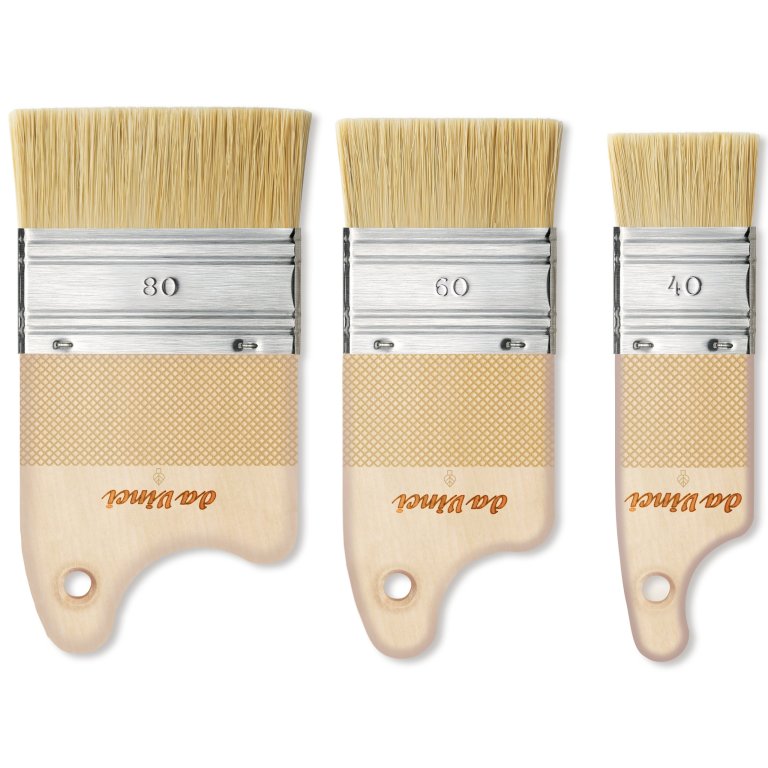 Da Vinci Paddle Pinsel Synthetic Bristle, breit